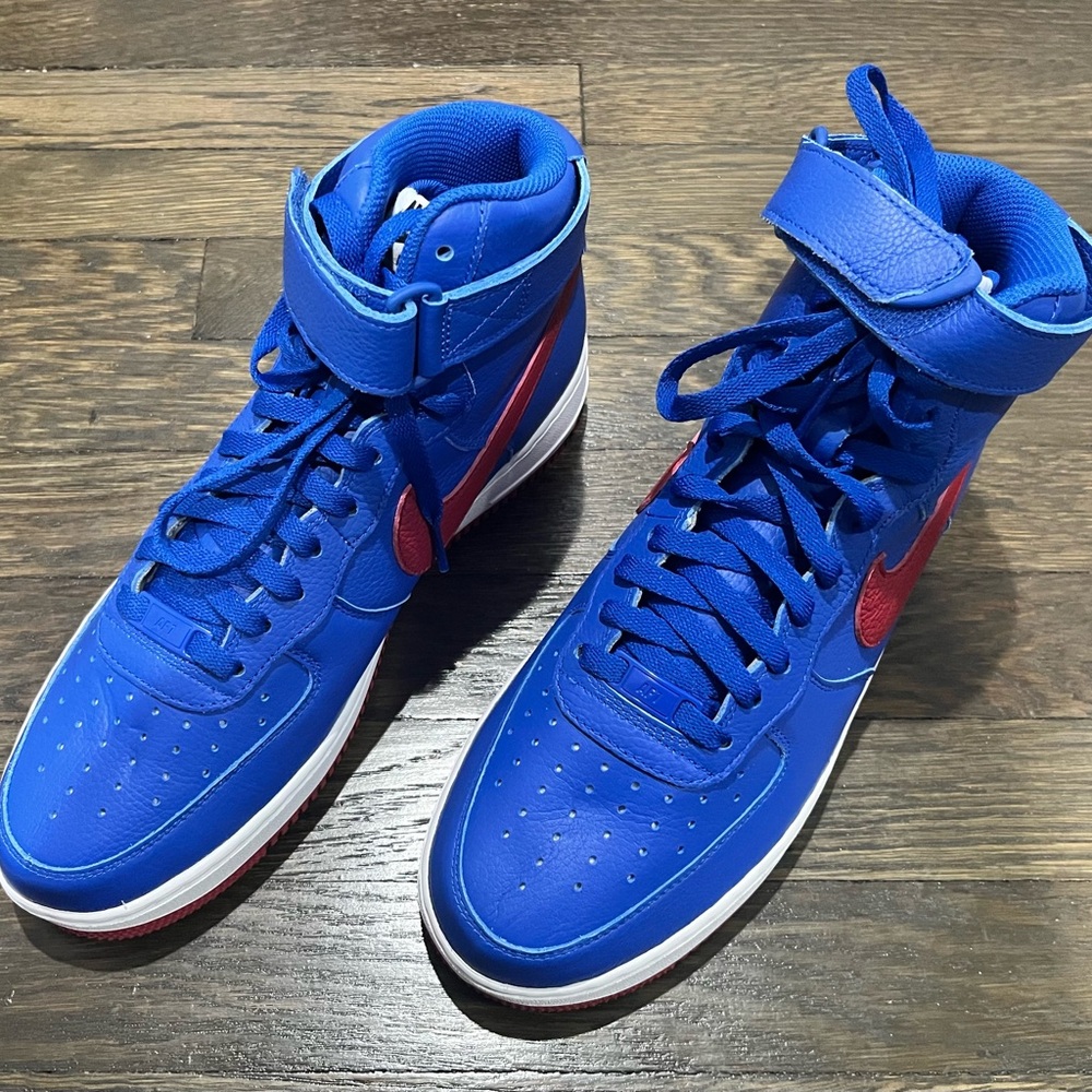 New York Giants / New York Rangers Air Force 1s